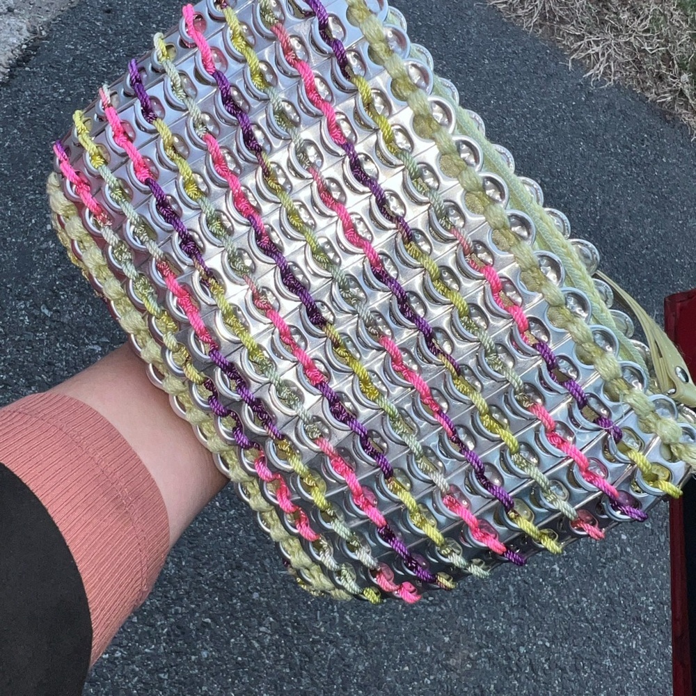 Colorful Crochet Clutch